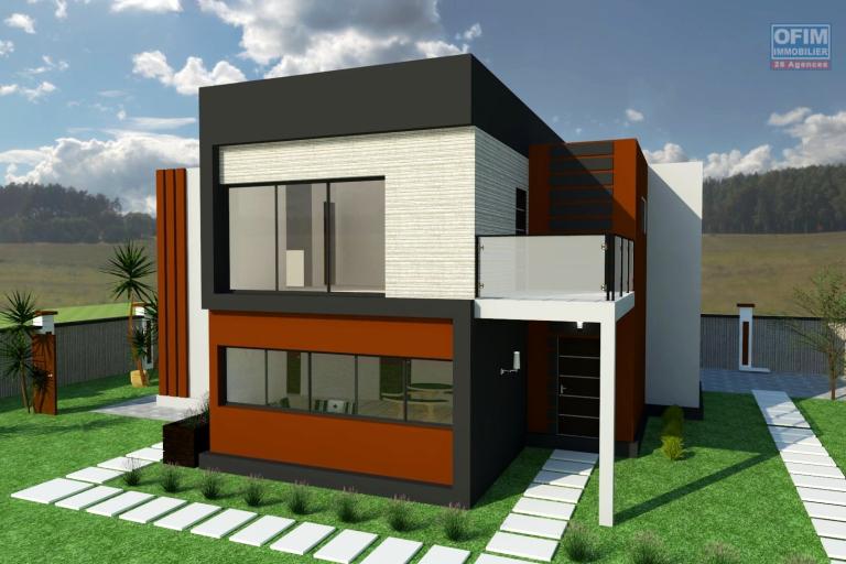 À VENDRE – Villa R+1 en cours de construction avec vue panoramique à Imerinkasinina