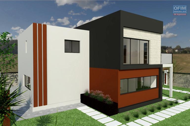À VENDRE – Villa R+1 en cours de construction avec vue panoramique à Imerinkasinina