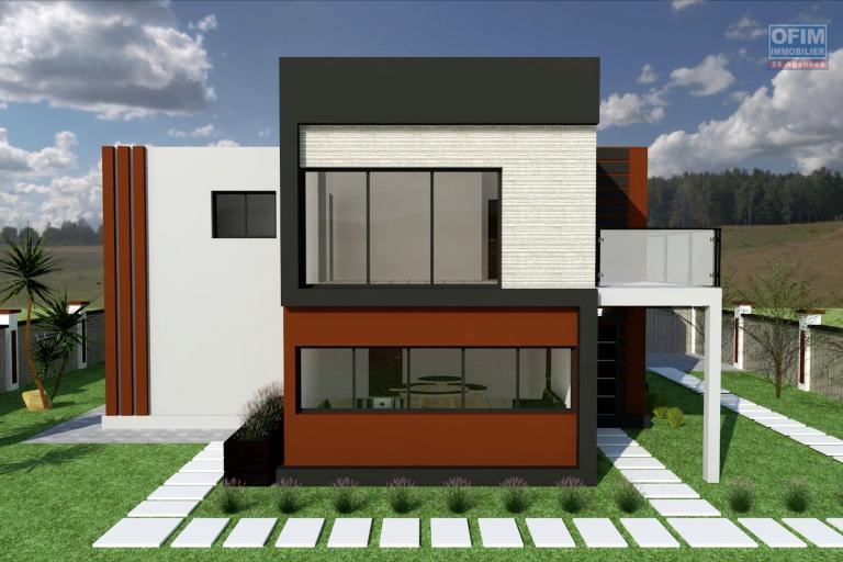 &Agrave; VENDRE &ndash; Villa R+1 en cours de construction avec vue panoramique &agrave; Imerinkasinina