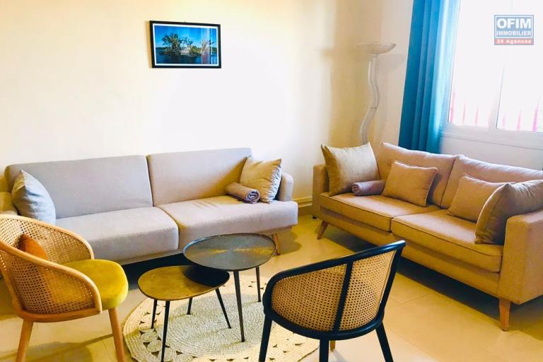 Un appartement T3 meubl&eacute; au rez de jardin &agrave; Ambatobe